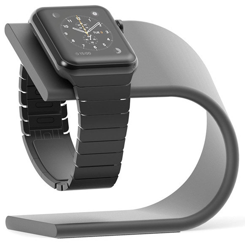 Soporte de carga para Apple Watch en forma de U de aleación de aluminio