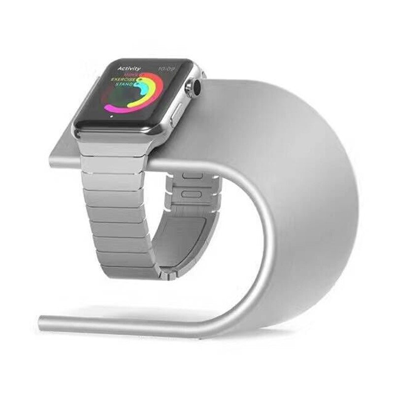 Soporte de carga para Apple Watch en forma de U de aleación de aluminio
