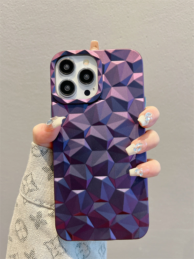 Diamond Grid Phone Case