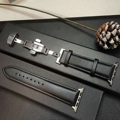 Corporate-look Premium Leather Watchband