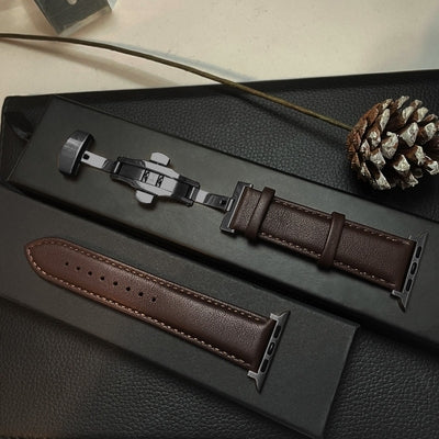 Corporate-look Premium Leather Watchband