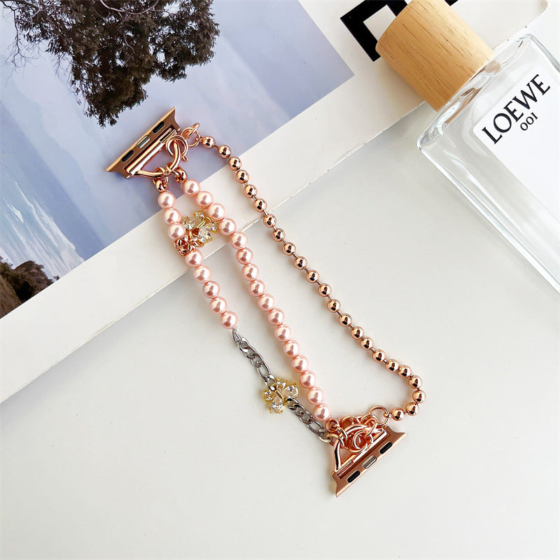 Pearl Cluster Metal Chain